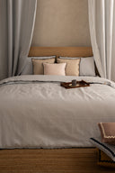 Linen Black Needled Duvet Cover