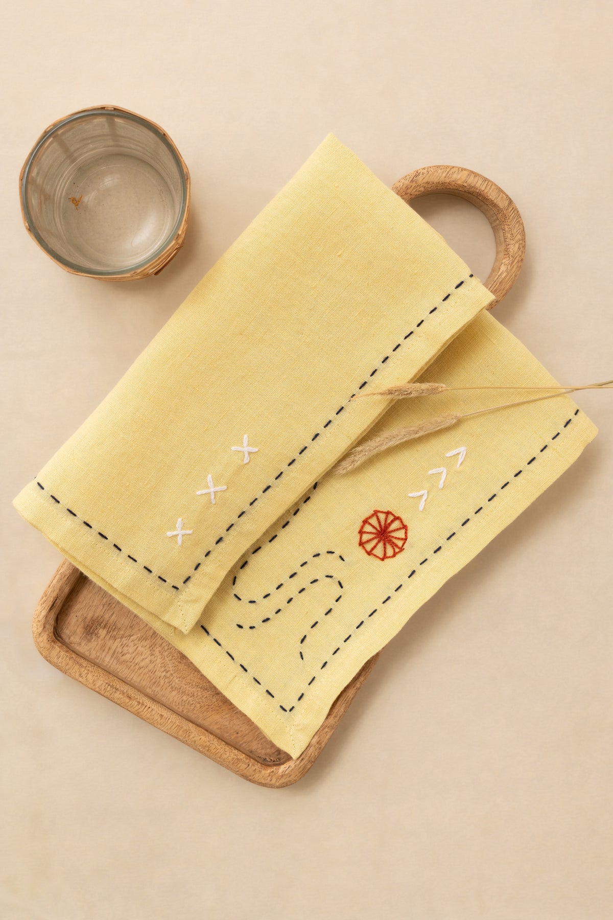 Linen Glint Napkin Set
