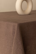 Linen Ruffle Medley Tablecloth