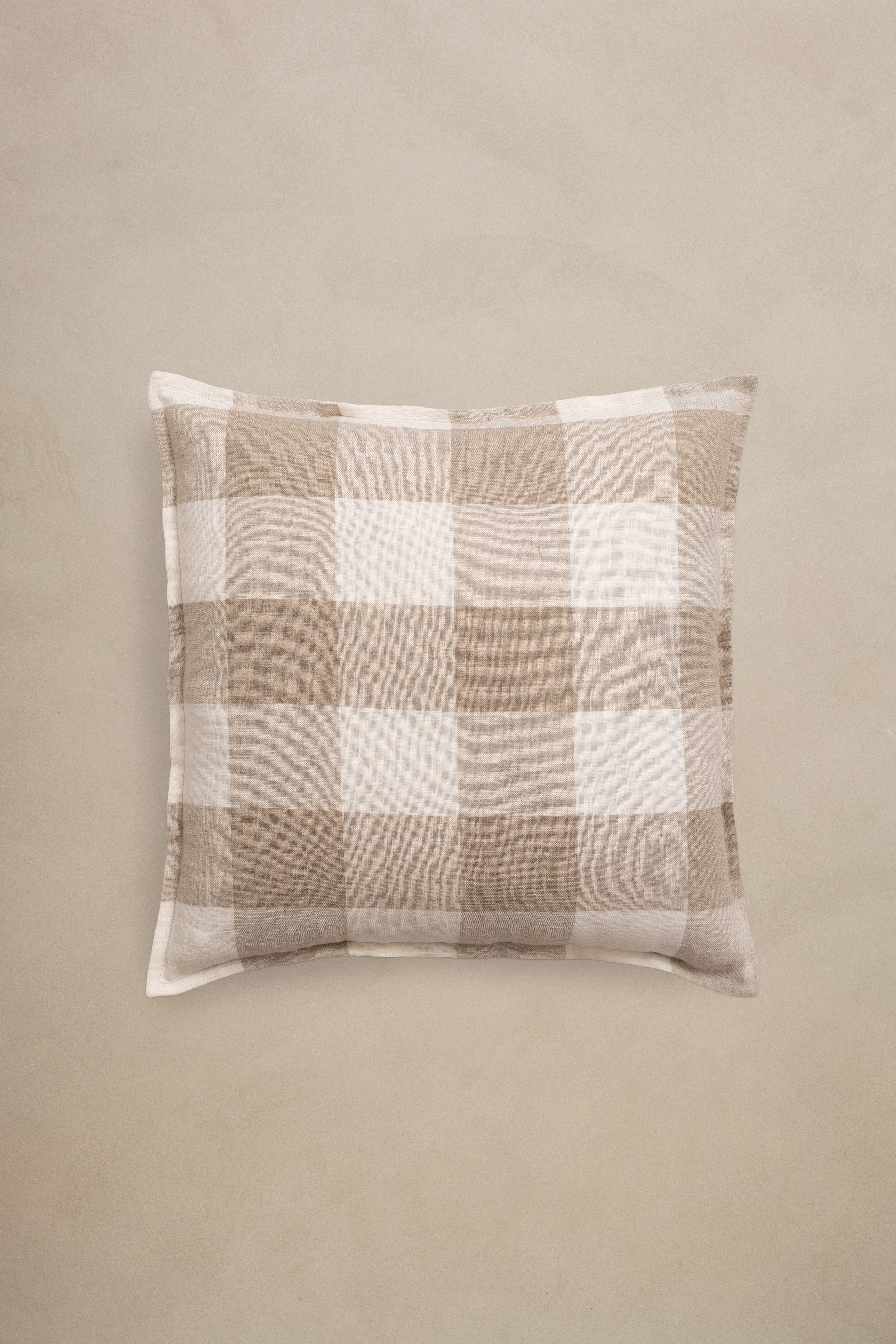 Linen Crema Cushion Cover
