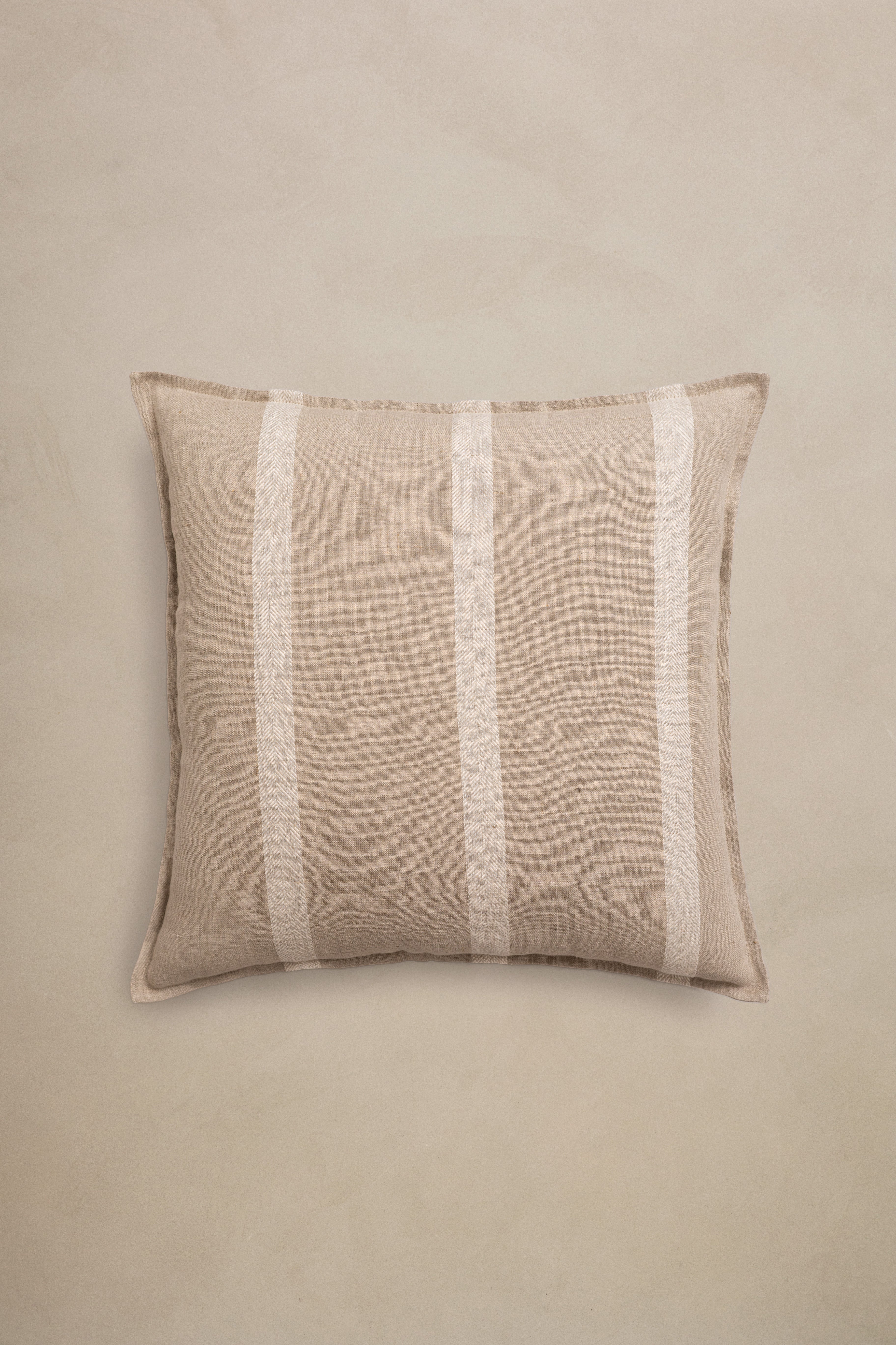 Linen French Cream Cushion Cover