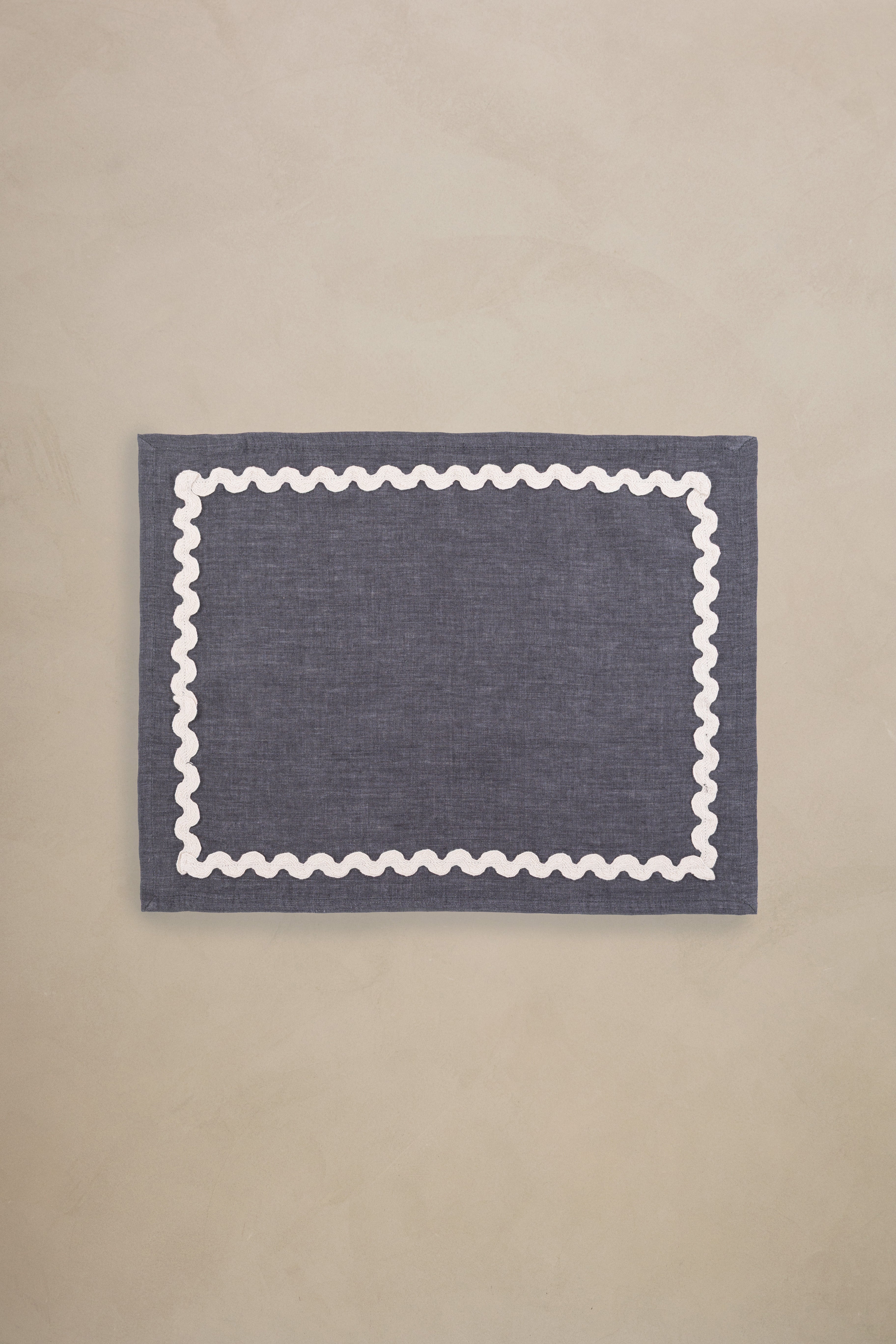 Linen Natural Lace Placemat