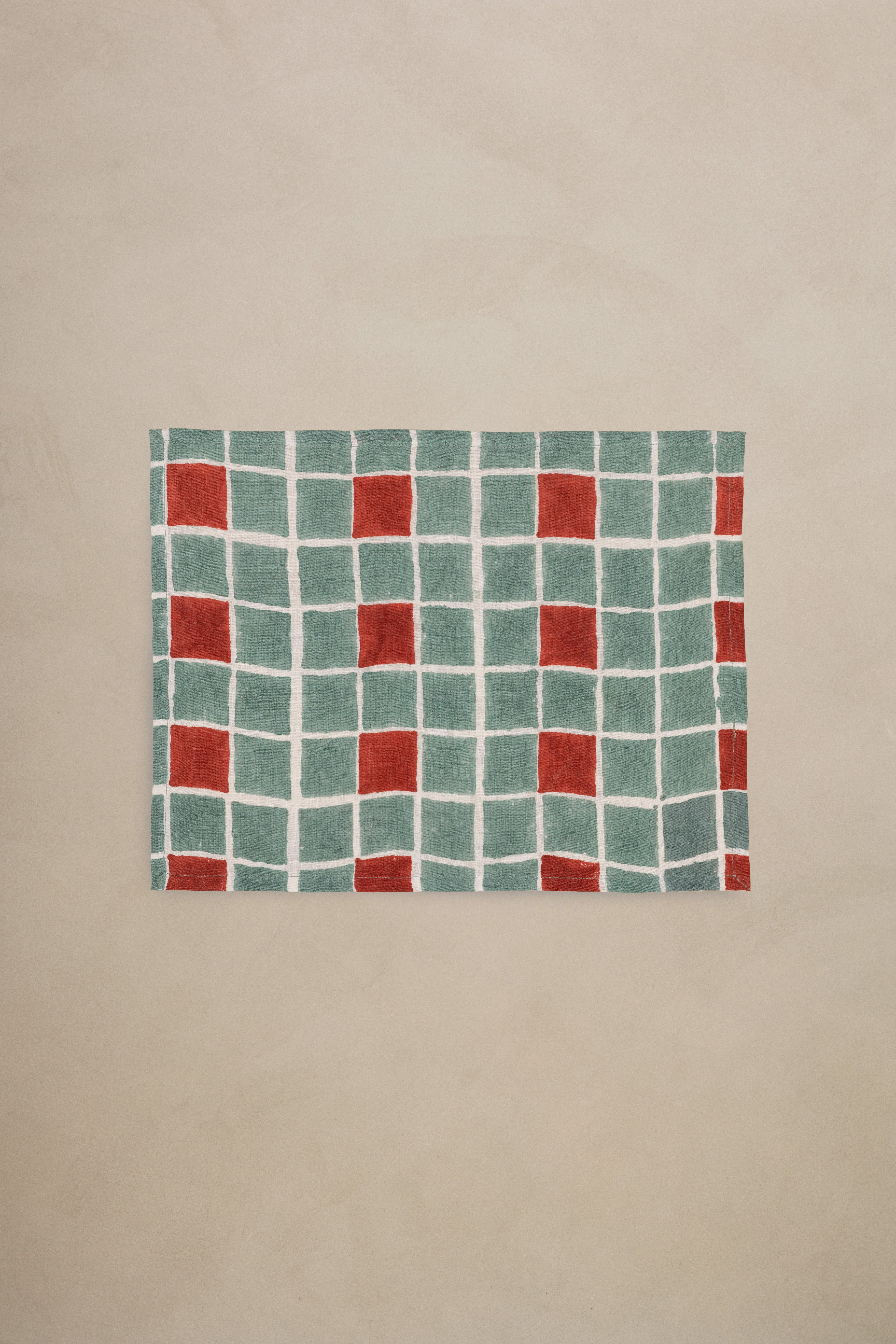 Linen Tessera Placemat Set