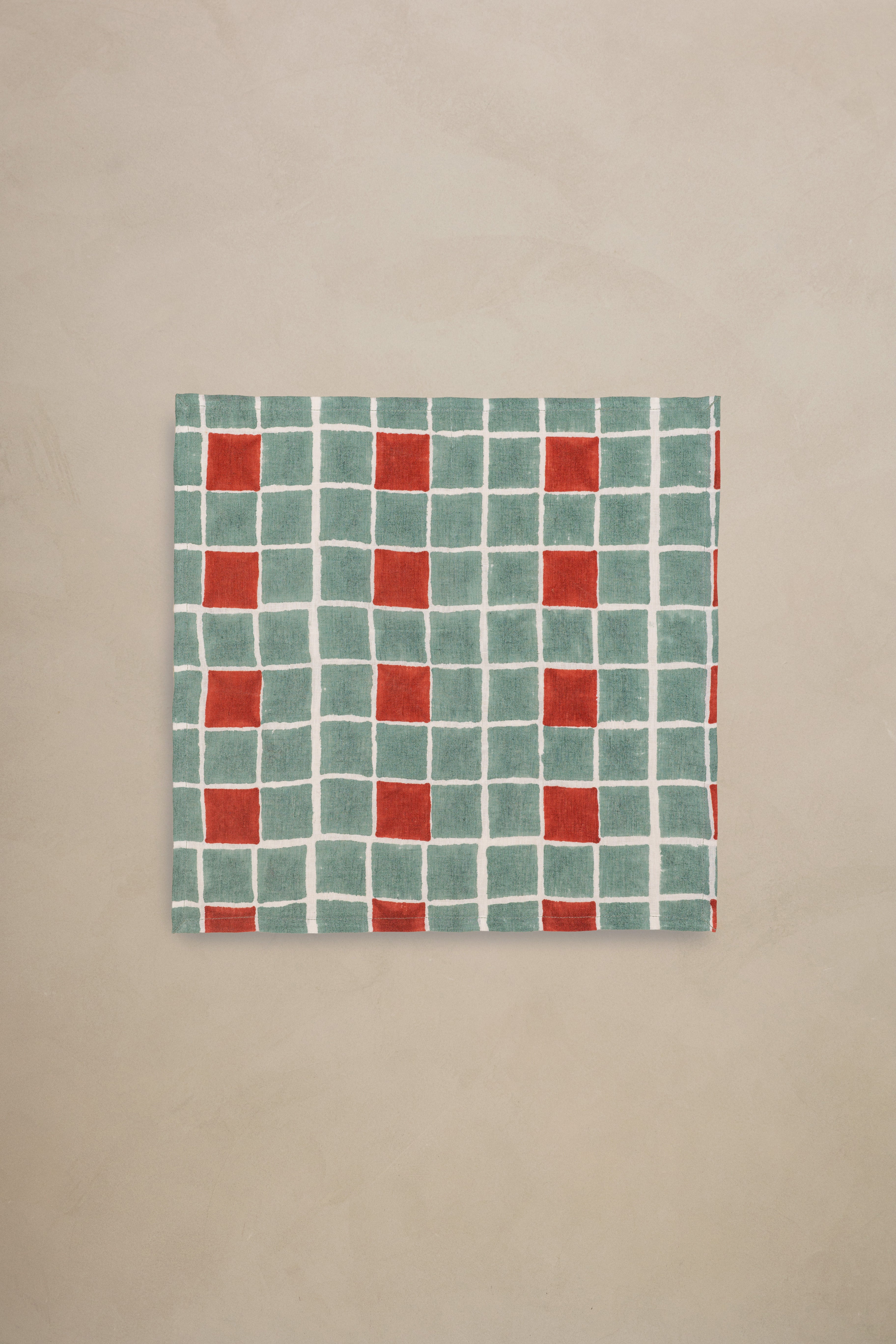 Linen Tessera Napkin Set