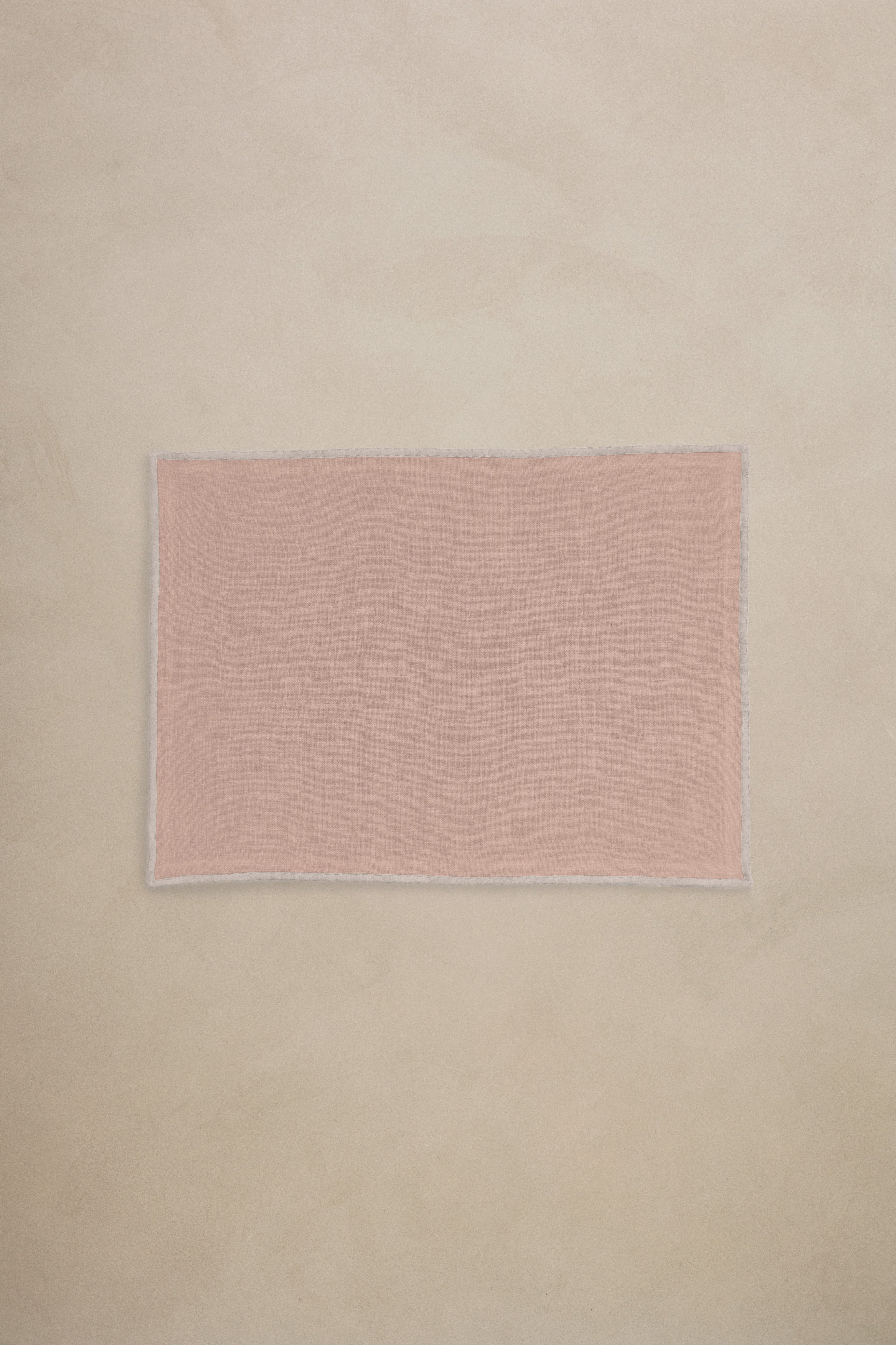Linen Natural Needled Placemat Set