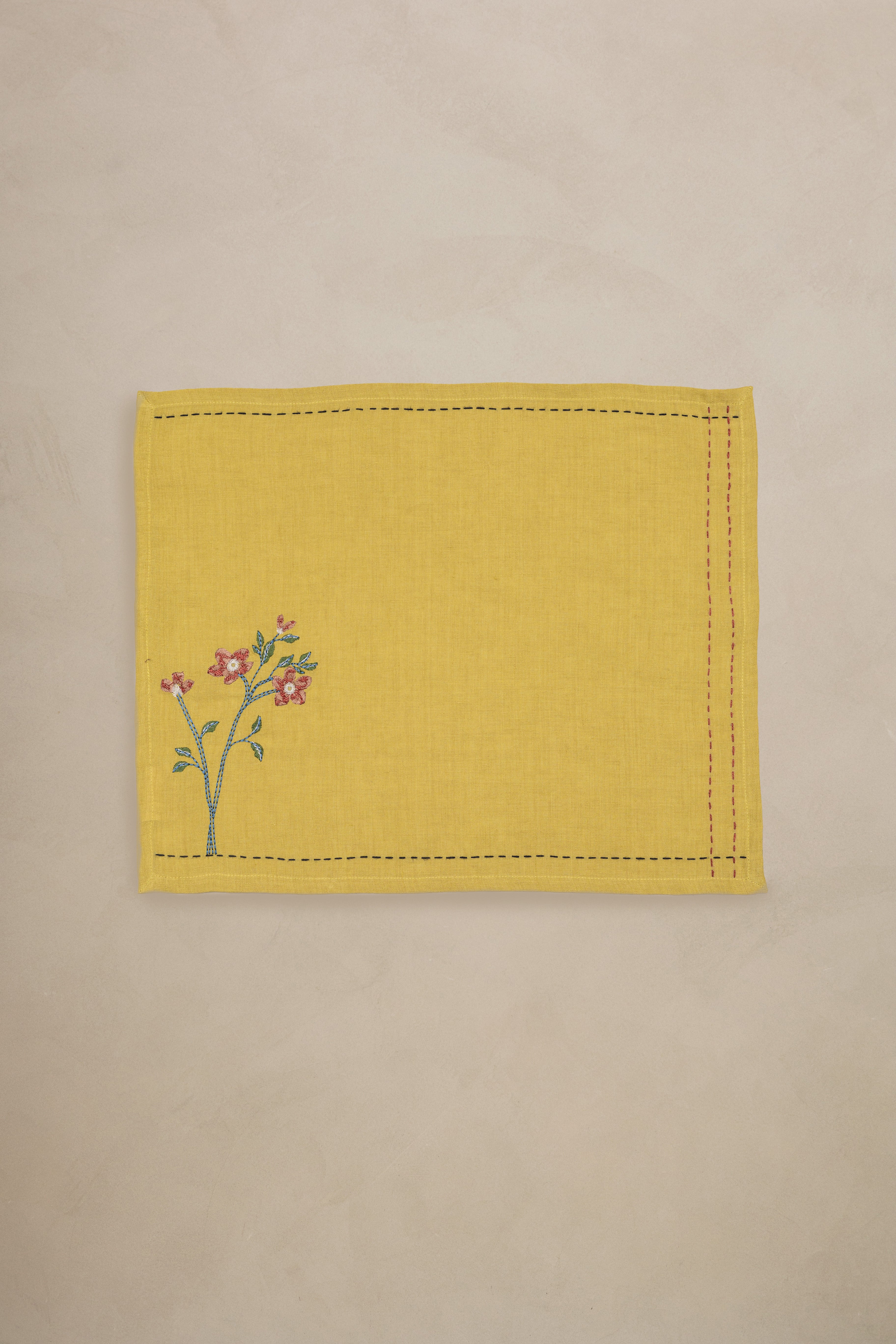 Linen Tendril Placemat