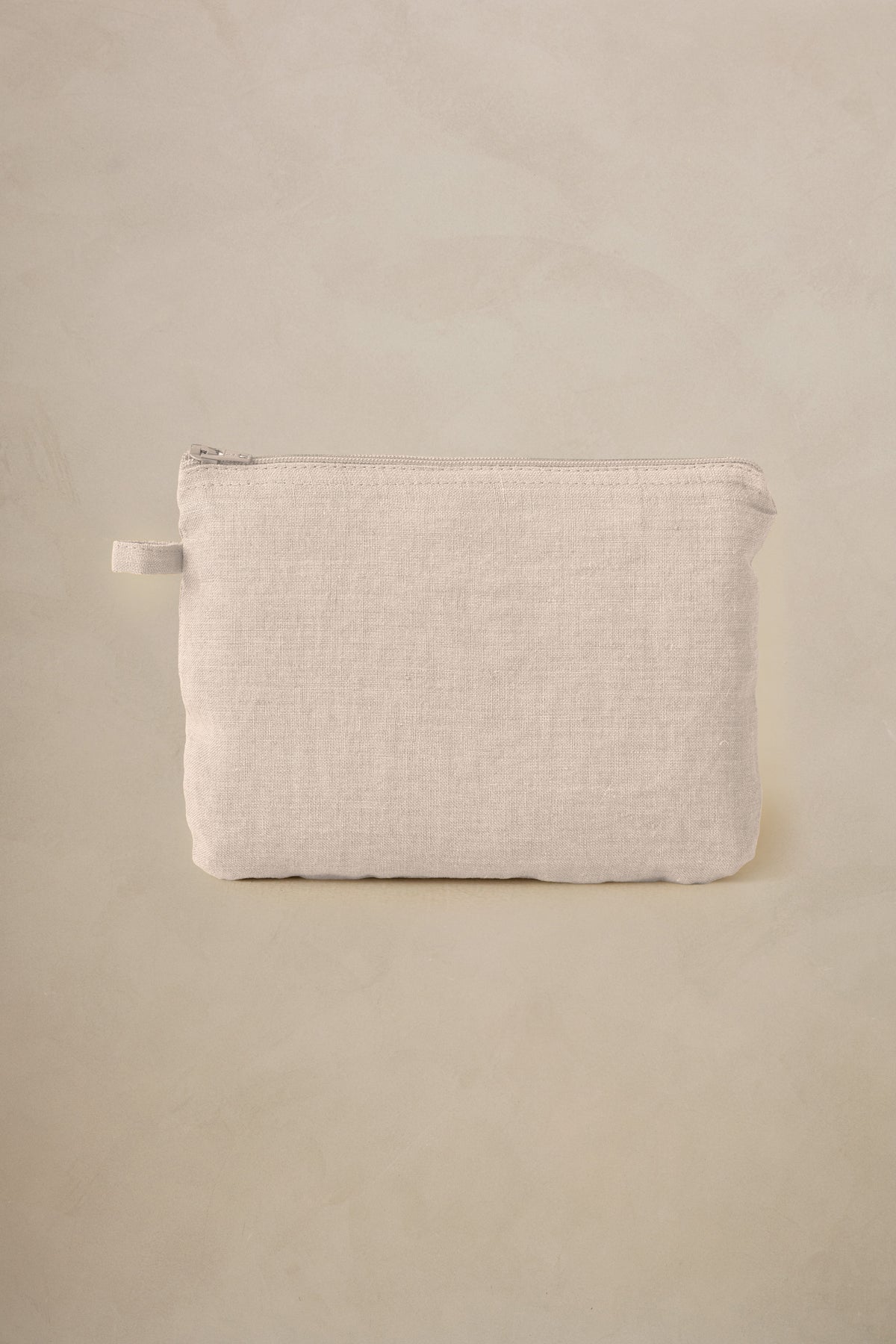 Linen Slumber Solid Small Pouch