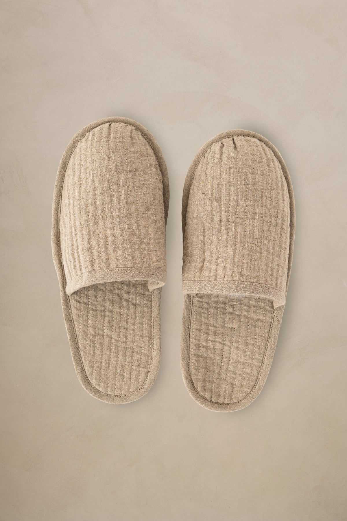 Linen Slumber Solid Slippers