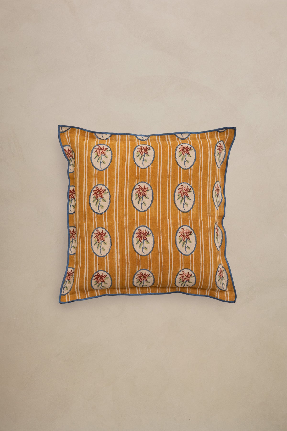 Linen Flora Cushion Cover
