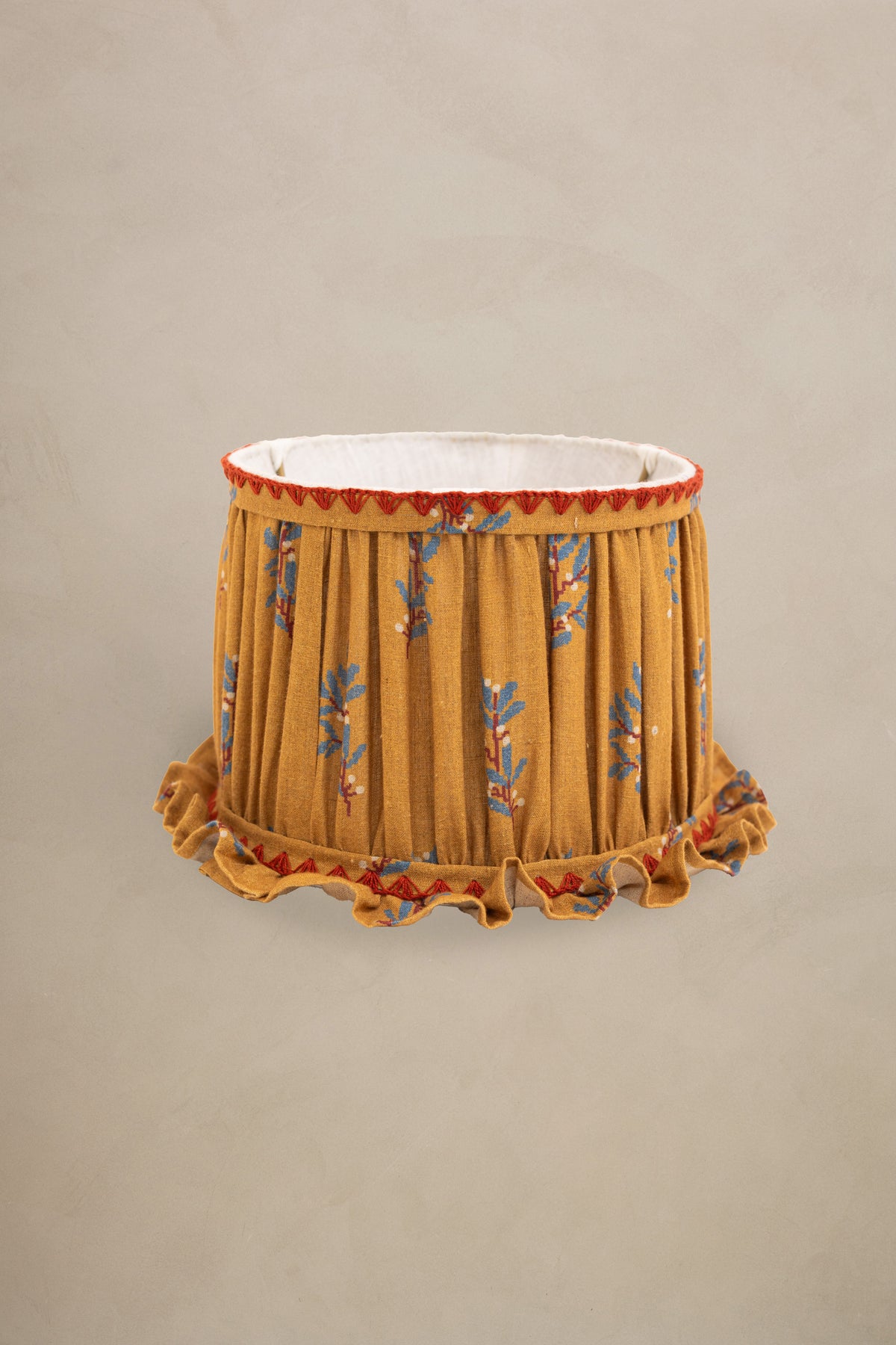 Linen Holly Lamp Shade