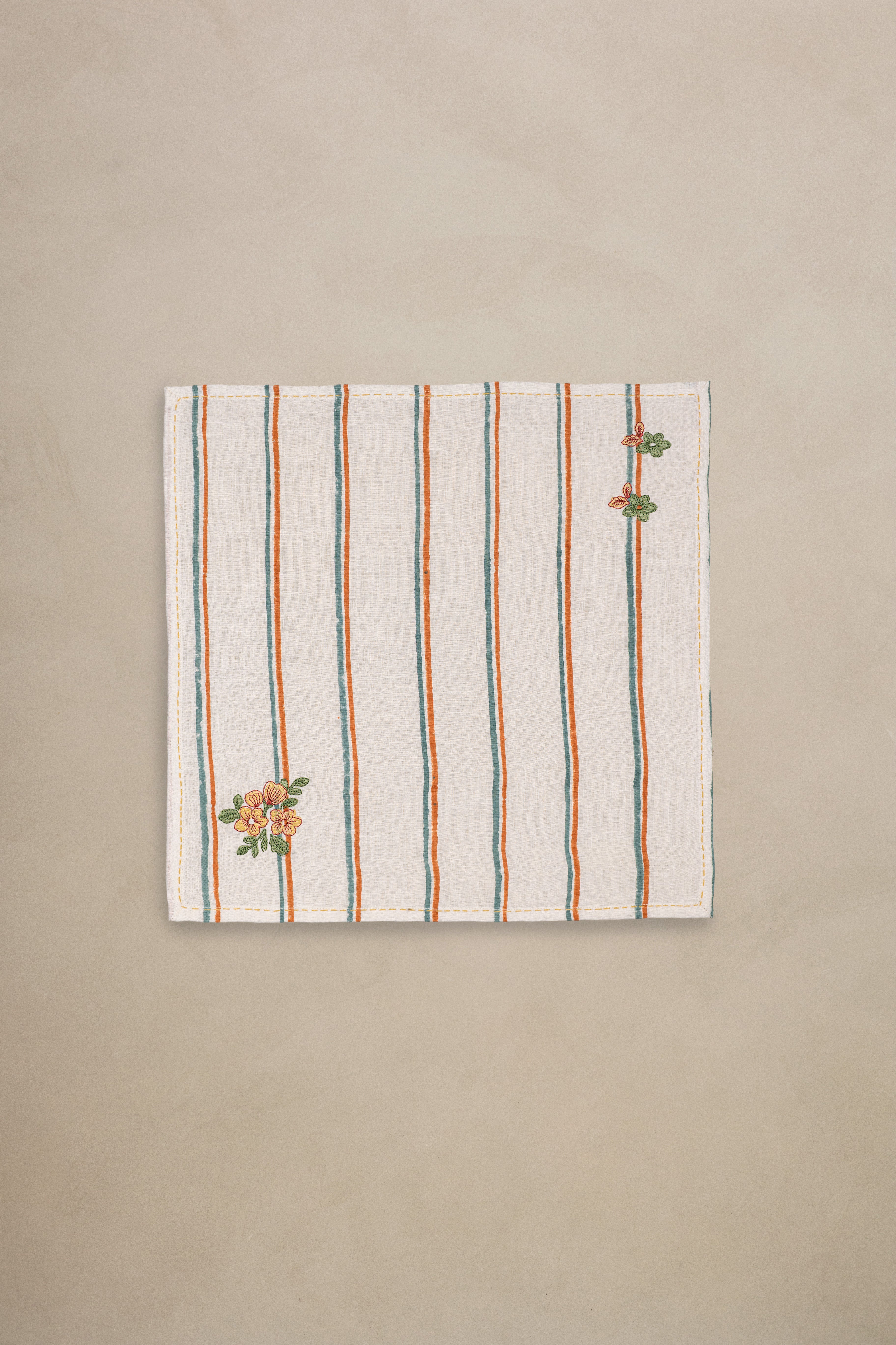 Linen Bloom Napkin Set