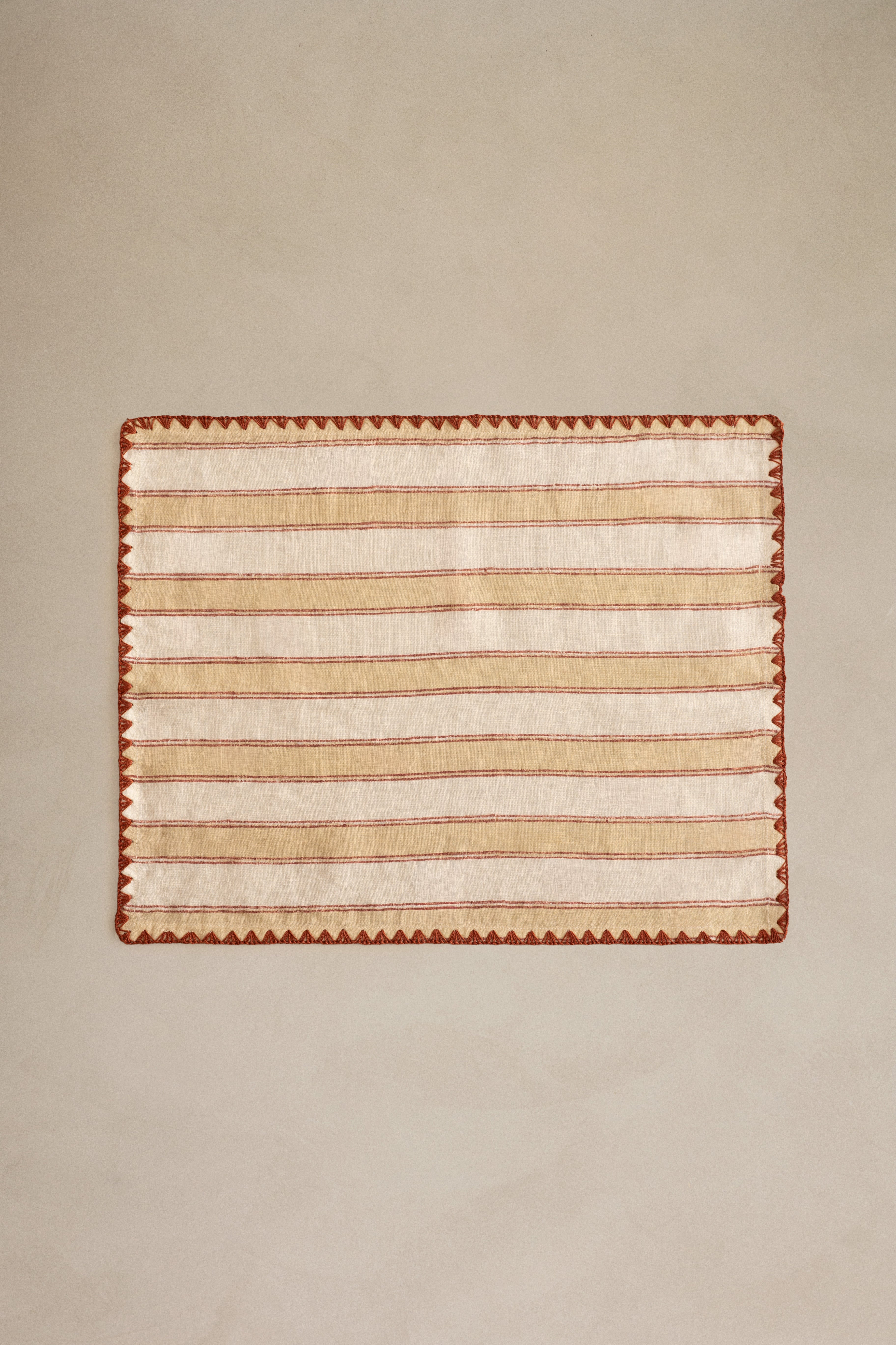 Linen Heritage Stripe Placemat