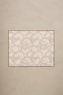 Linen Camellia Placemat Set
