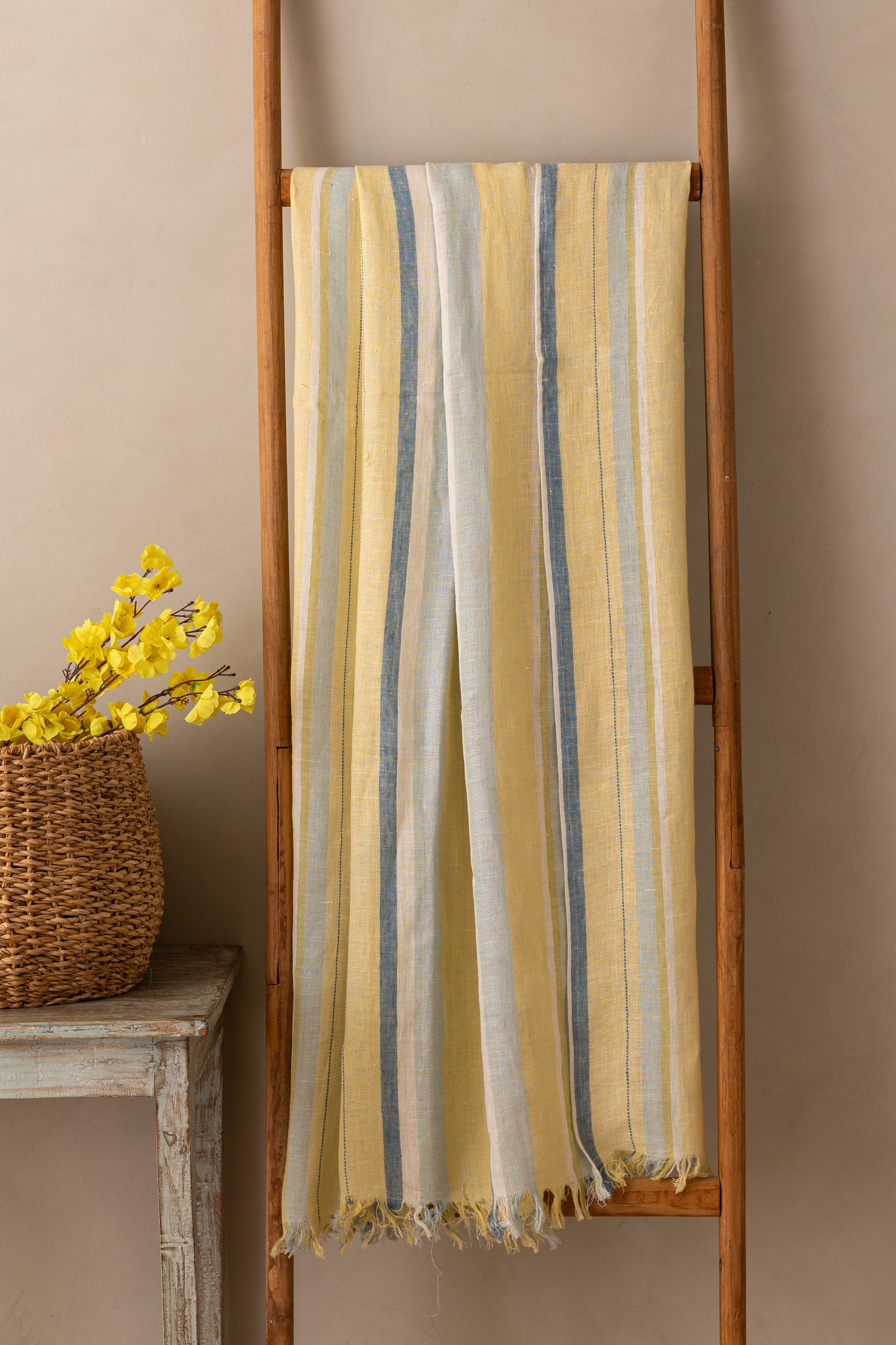 Linen Cadence Throw