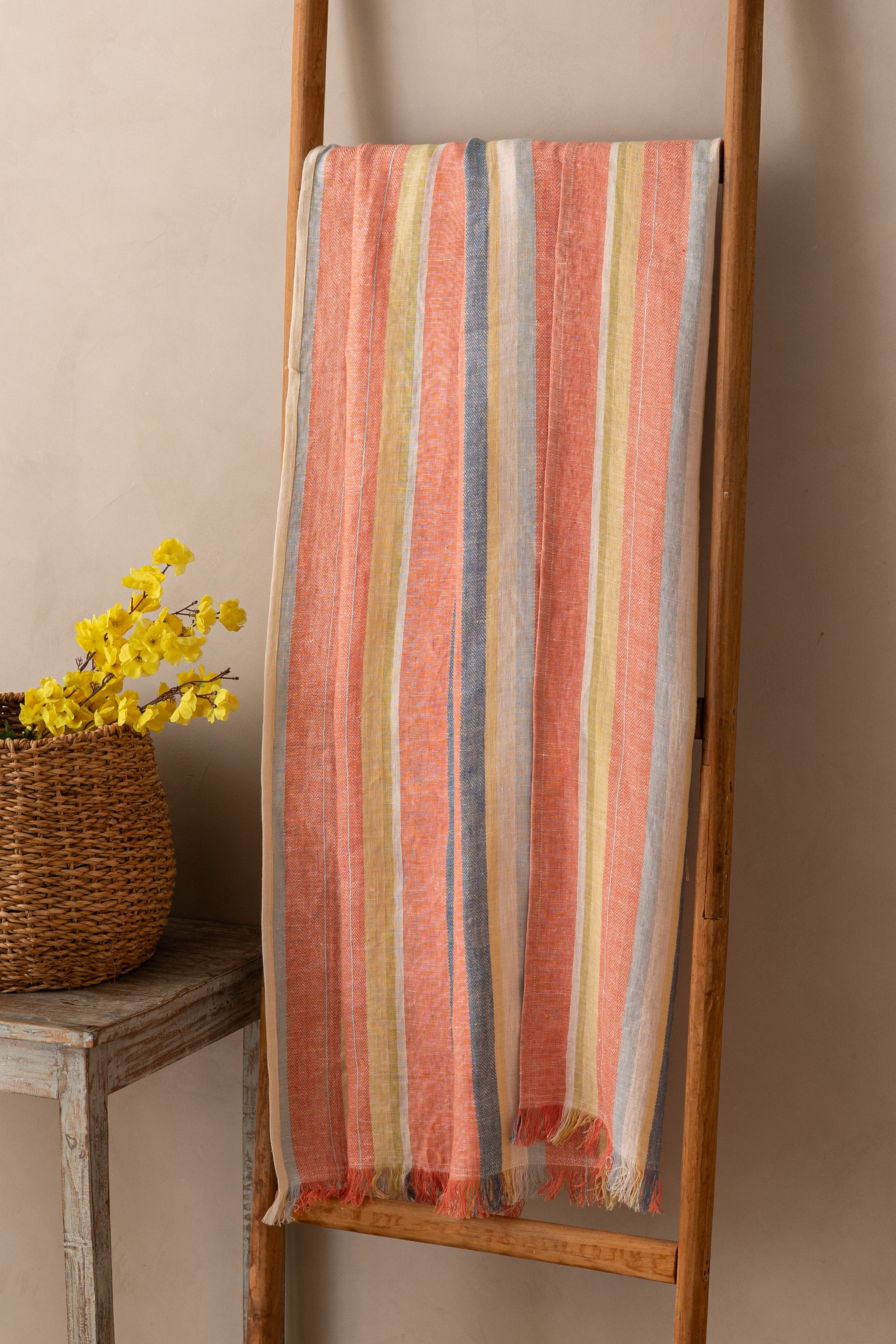 Linen Cadence Throw