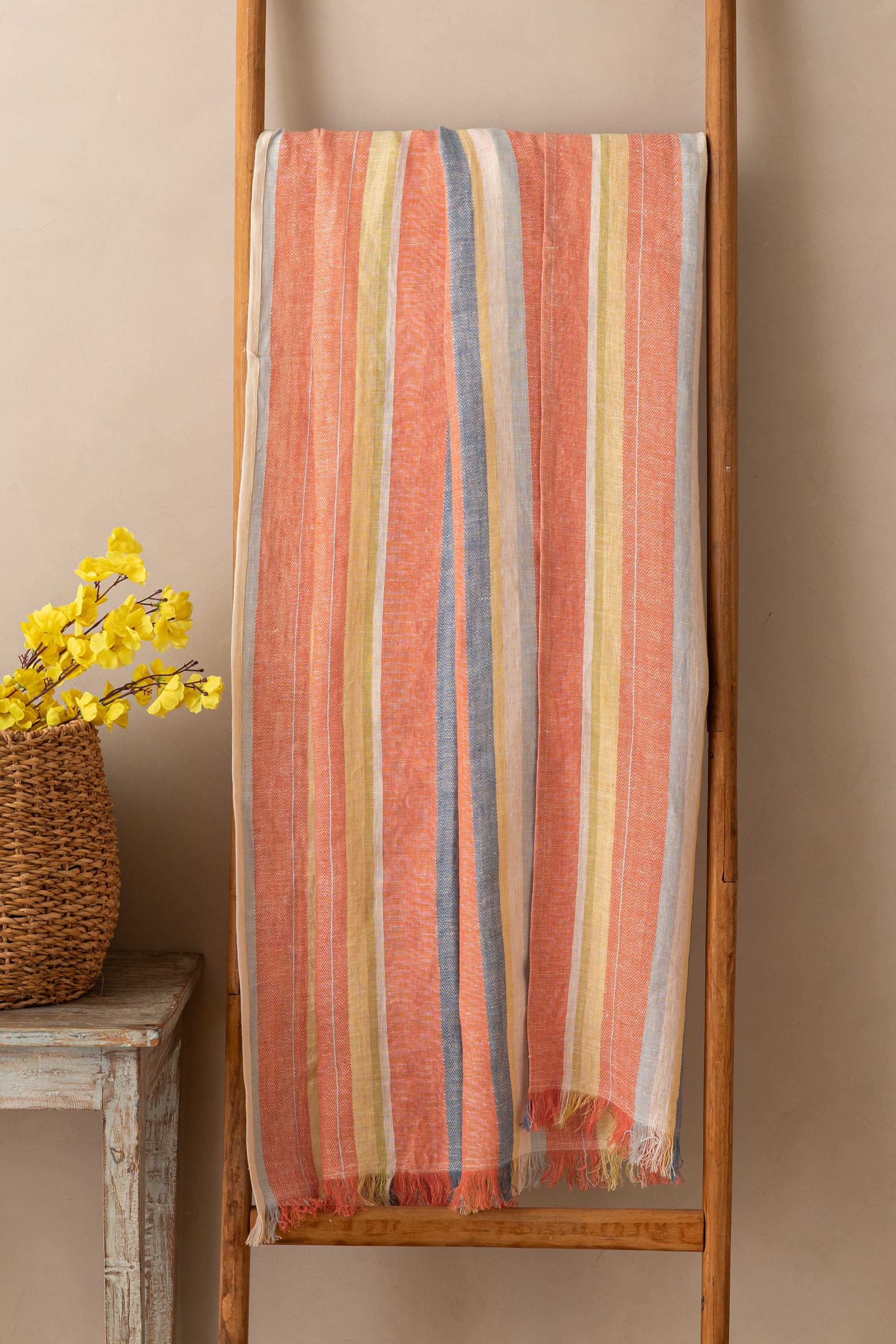 Linen Cadence Throw