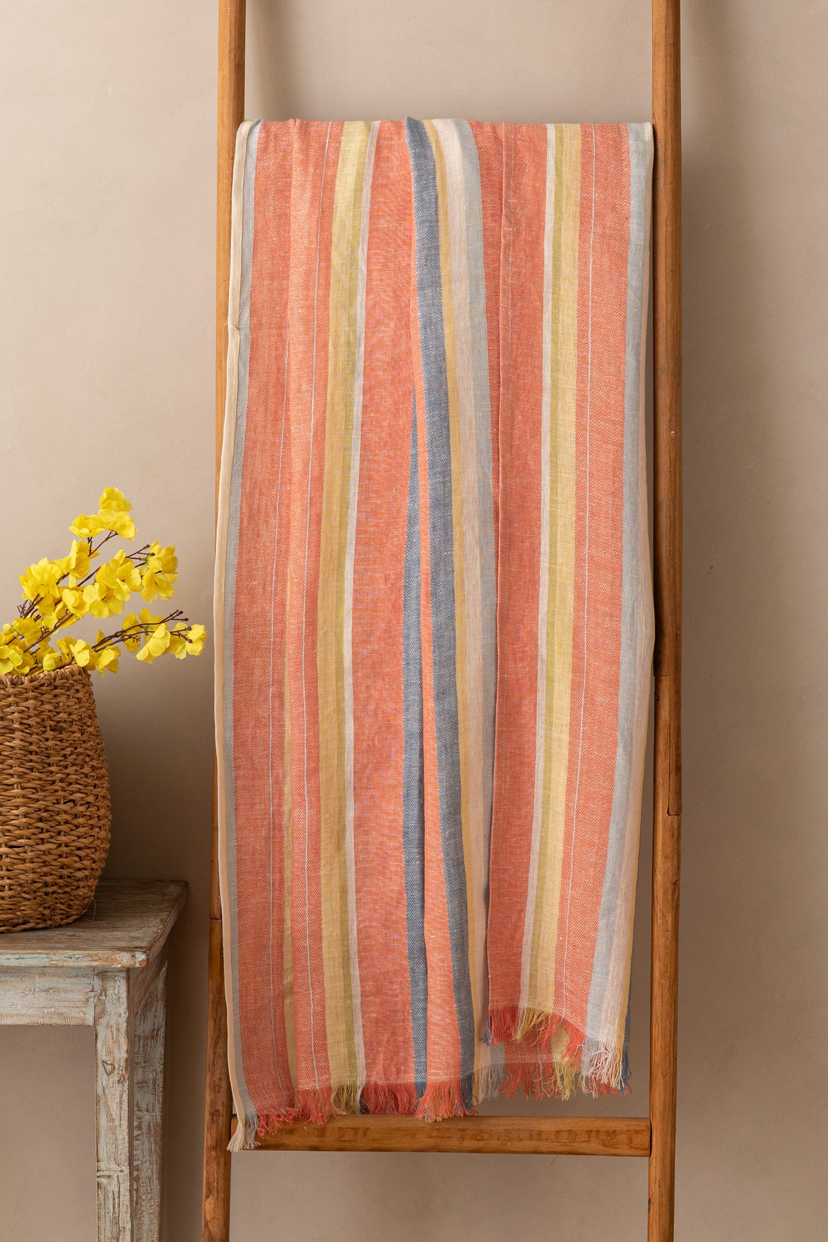 Linen Cadence Throw