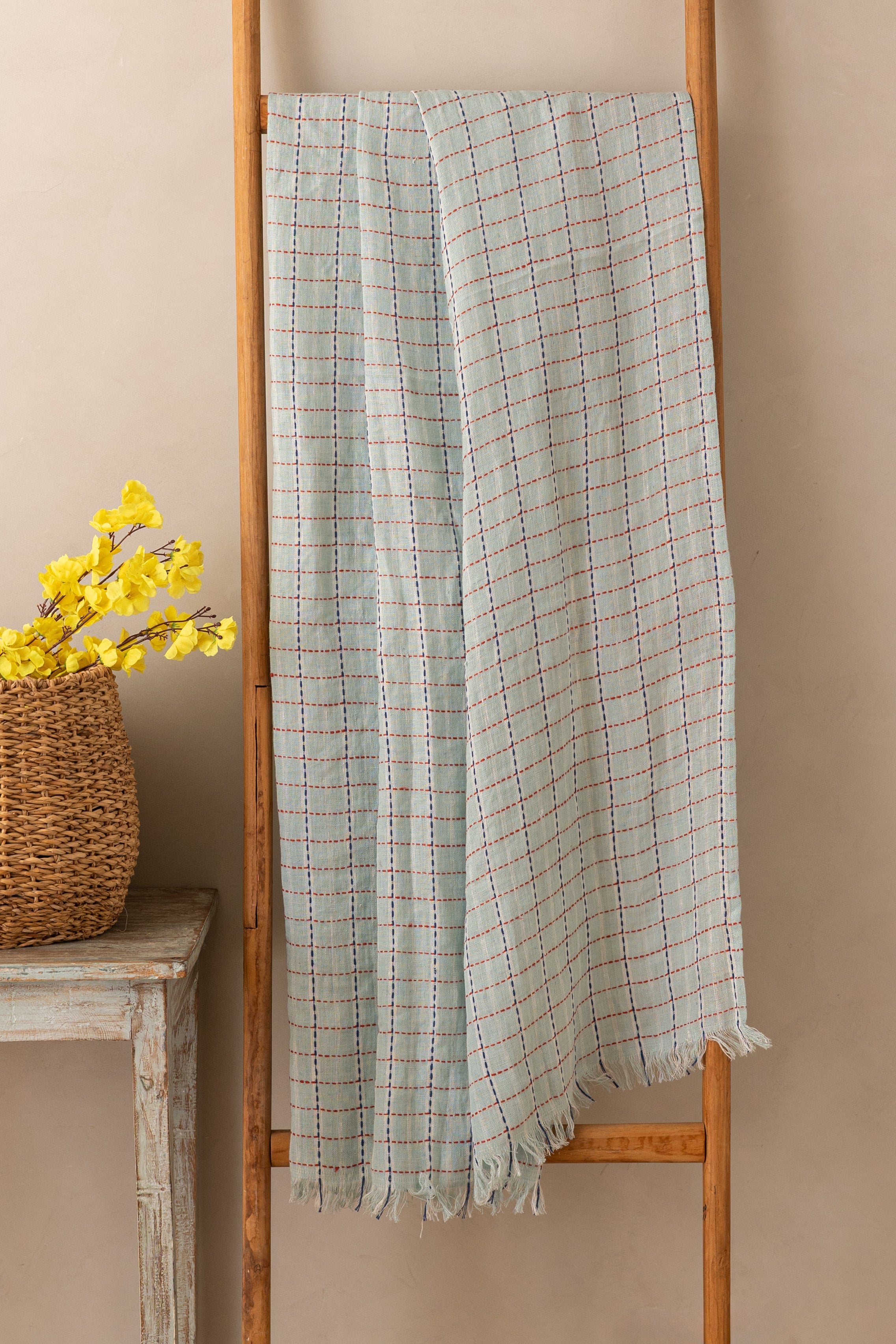 Linen Trail Throw