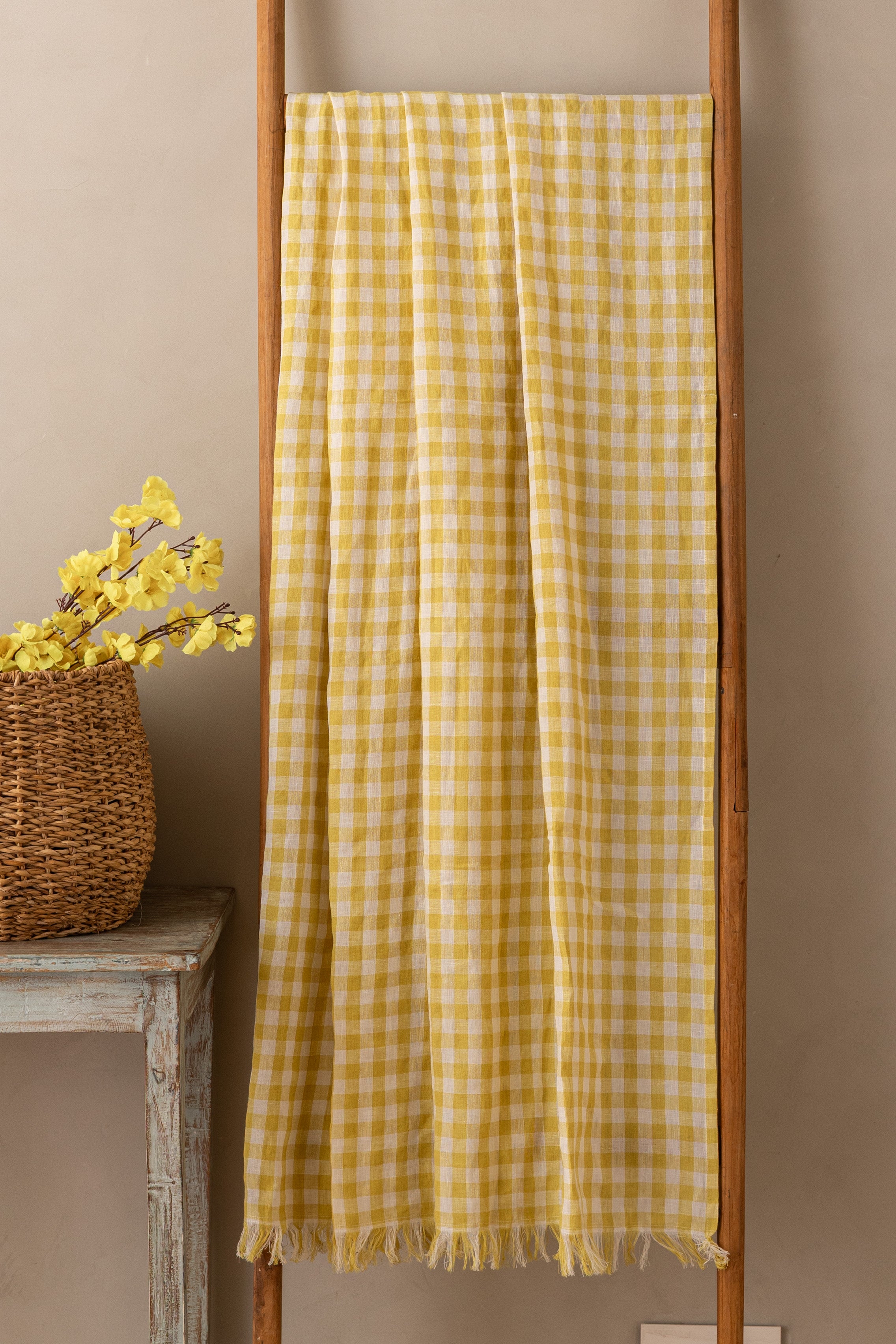 Linen Arcade Throw
