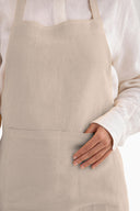 Linen Tie Knot Apron