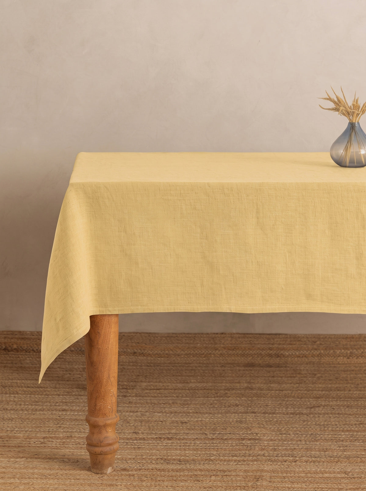 Linen Slumber Solid Tablecloth