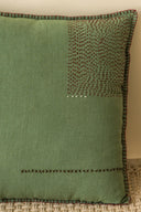 Linen Nestle Cushion Cover-Retro Green