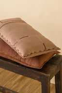 Linen Fern Pillowcase-Sandy Beige