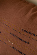 Linen Meadow Pillowcase-Cinnamon Brown