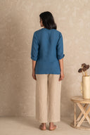 Linen Violet Shirt