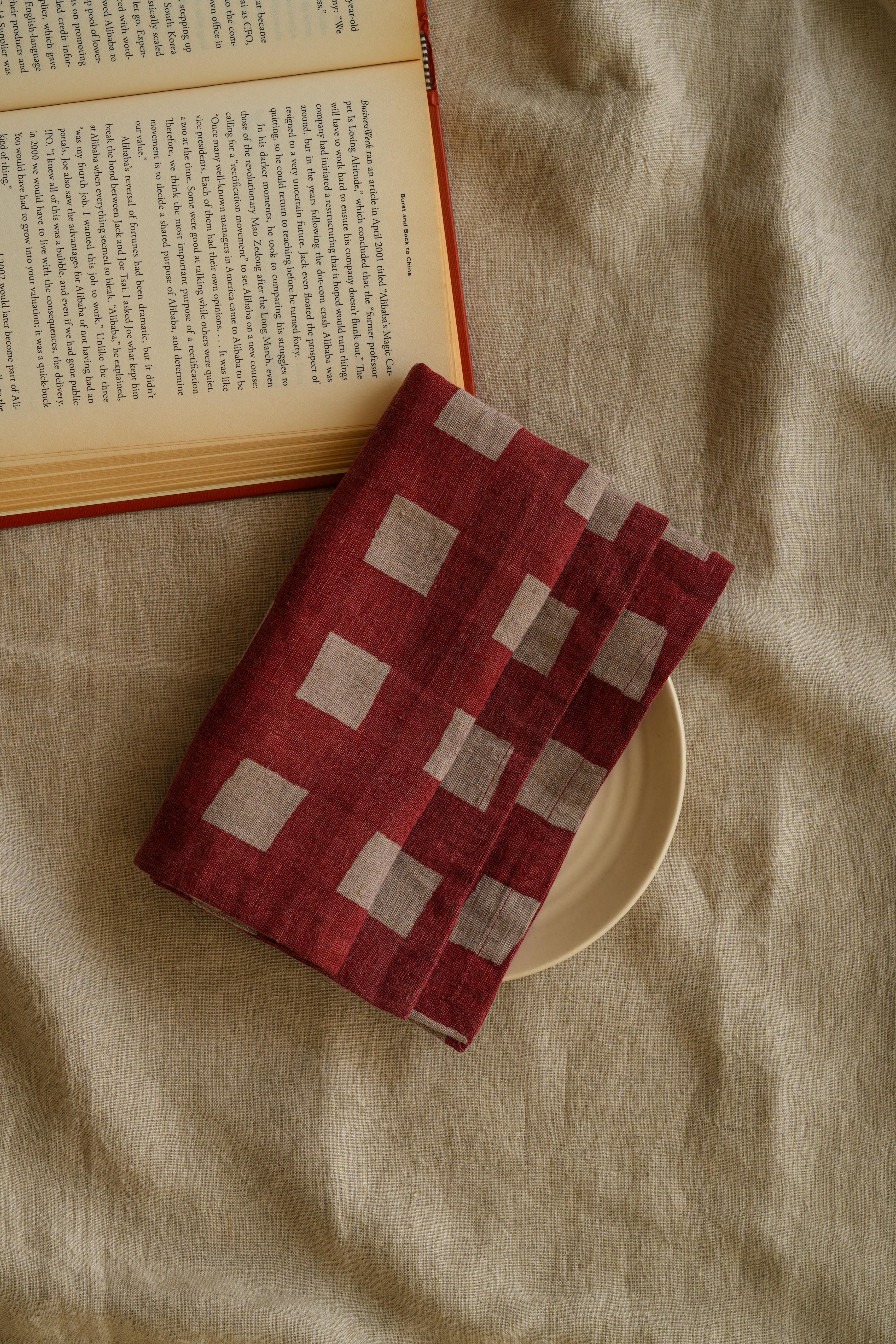Linen Olea Napkin Set
