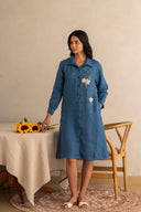 Linen Sylvie Shirt Dress