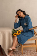 Linen Sylvie Shirt Dress