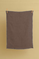 Linen Grey Needled Kitchen Towel
