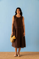 Linen Cherry Dress