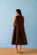Linen Cherry Dress