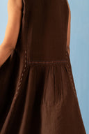 Linen Cherry Dress