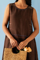Linen Cherry Dress