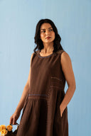 Linen Cherry Dress