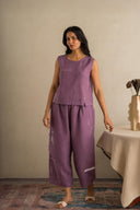 Linen Shein Co-ord Set