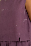 Linen Shein Co-ord Set
