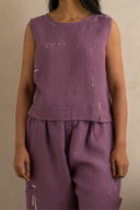 Linen Shein Co-ord Set