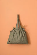 Linen Affair Drawstring Bag