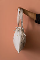 Linen Poetry Drawstrings Bags