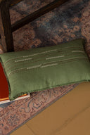 Linen Meadow Pillowcase-Retro Green