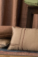 Linen Fern Pillowcase-Oatmeal