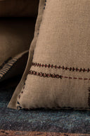 Linen Fern Pillowcase-Oatmeal