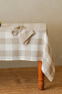 Linen Crema Tablecloth