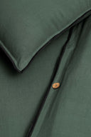 Linen Black Needled Duvet Cover