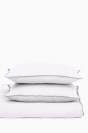 Linen Grey Needled Duvet Cover