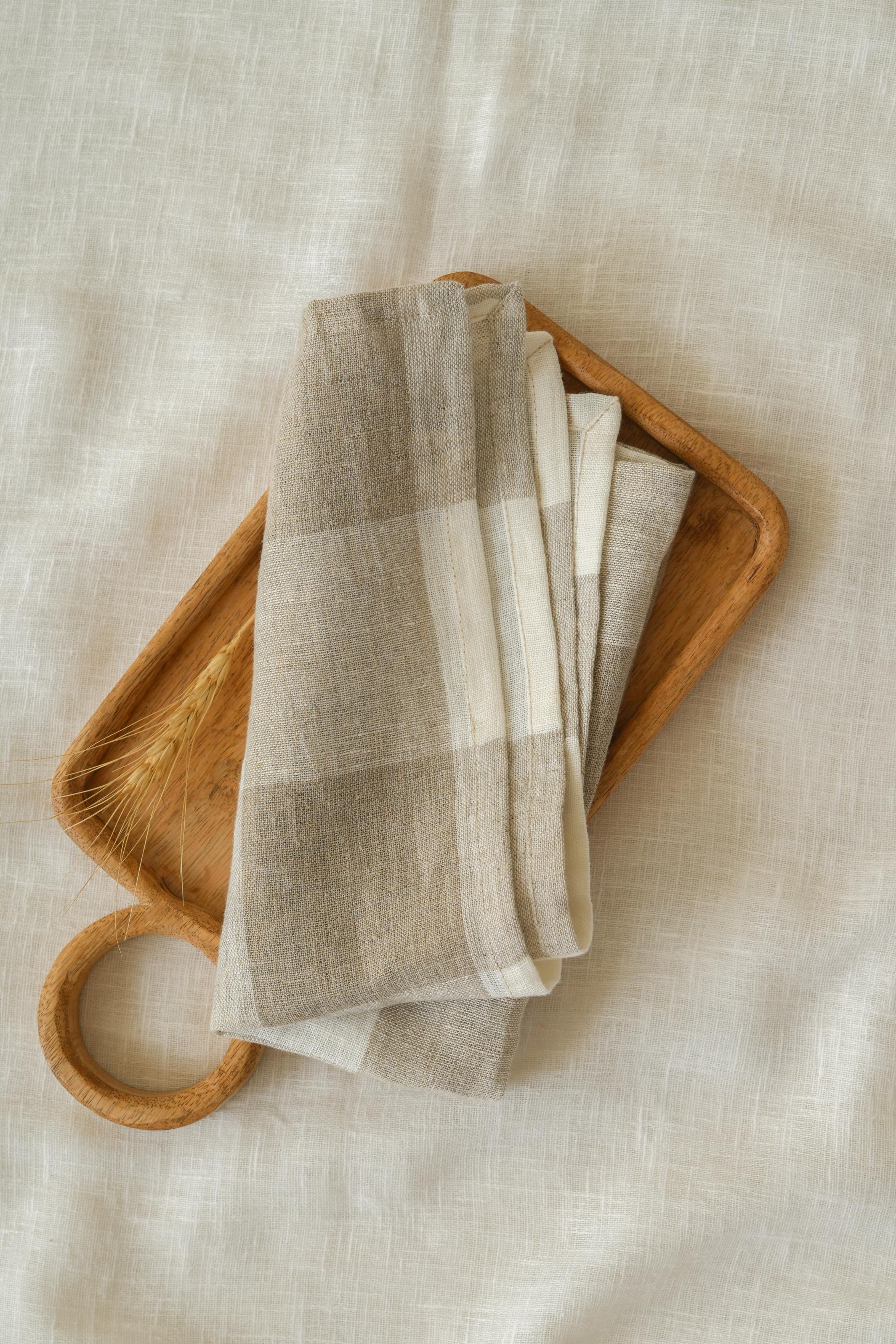 Linen Crema Napkin Set